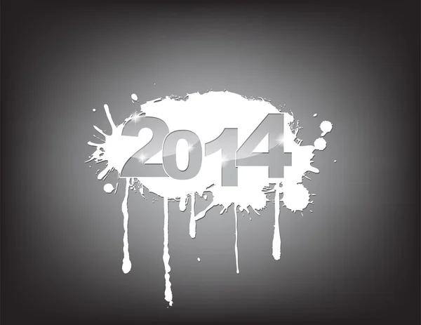 New year 2014 celebration — Stock Vector