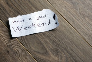 Have a great Weekend clipart