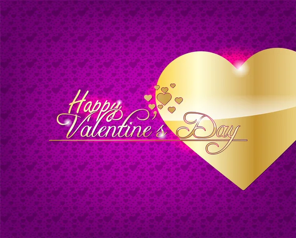 Valentine's Day background. — Stock Vector