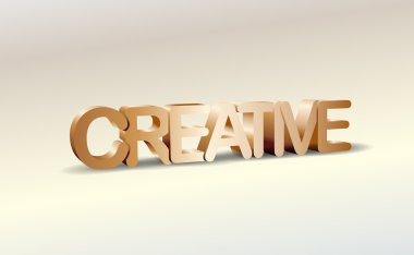 gölgeli yaratıcı metin