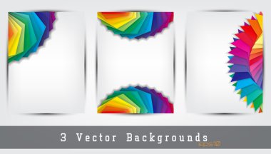 renkli arka planlar seti