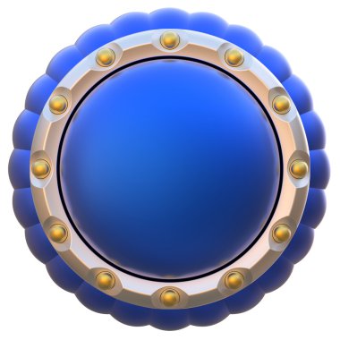 Beyaz arka plan üzerinde izole soyut Çember etiketi.