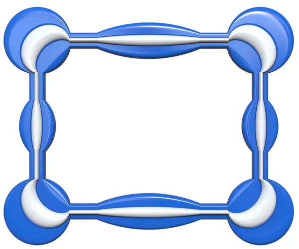 Abstrakt ramme isolert på hvit bakgrunn . – stockfoto