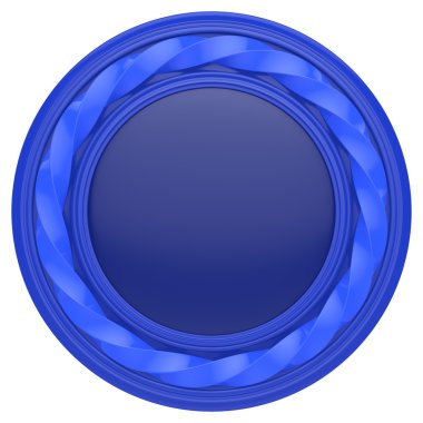 Beyaz arka plan üzerinde izole logo için soyut daire etiket.