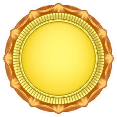 Beyaz arka plan üzerinde izole soyut Çember etiketi.