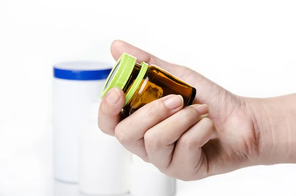 Bottle of medicine — Stock Photo, Image