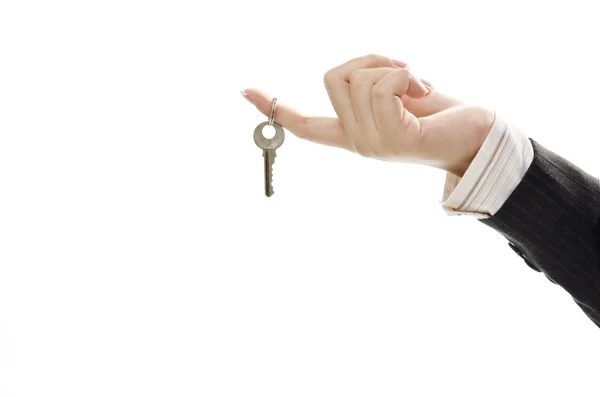 Showing a key — Stock Photo, Image