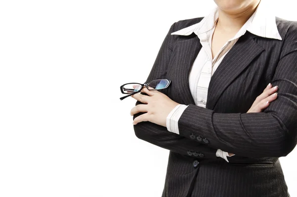 Holding glasses — Stock Photo, Image