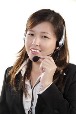 genç kadın hizmet Aracısı