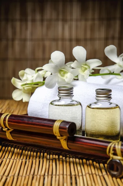Closeup of massage oil — Stock Photo, Image