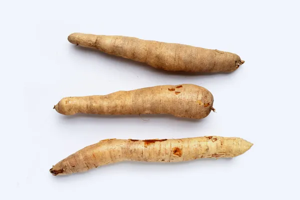 Beyaz Arkaplanda Cassava — Stok fotoğraf