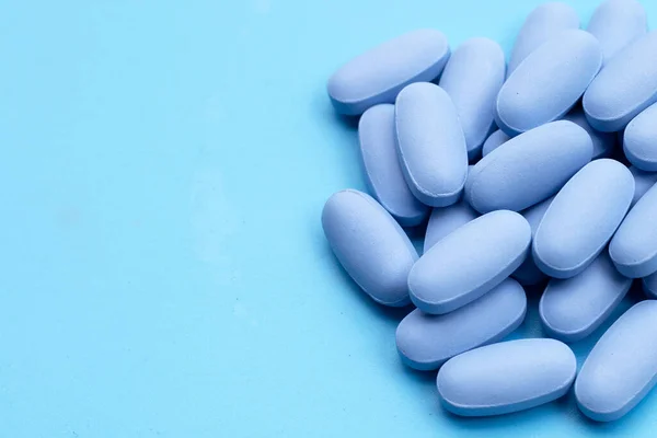 Prep Pre Exposure Prophylaxis Blue Pills Used Prevent Hiv — Stock Photo, Image