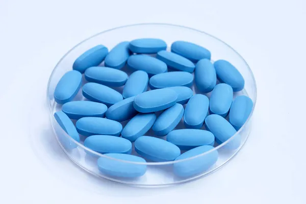 Prep Pre Exposure Prophylaxis Blue Pills Used Prevent Hiv — Stock Photo, Image