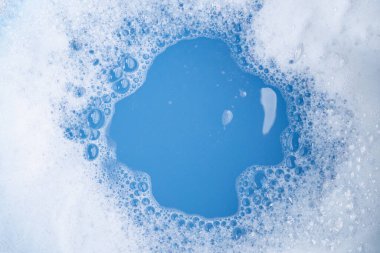 Deterjan köpüğünden yapılmış çerçeve. Üst görünüm