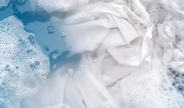 Soak Cloth Washing White Cloth — Stock Photo, Image