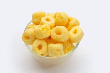 Beyaz mısır gevreği.