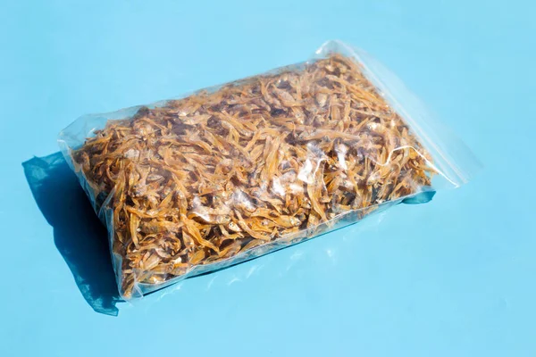 Anchoa Seca Bolsa Plástico — Foto de Stock