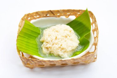 Tayland tatlısı mayalanmış yapışkan pirinç