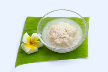 Tayland tatlısı mayalanmış yapışkan pirinç