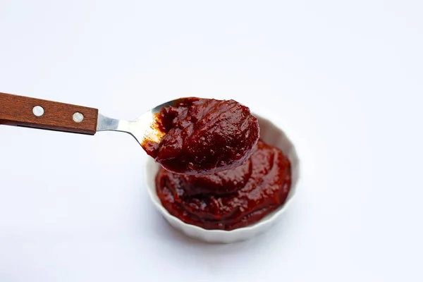 Gochujang Fűszeres Szósz Koreai Hagyományos Vörösbors Paszta — Stock Fotó