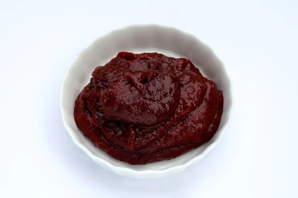 Gochujang Kryddig Sås Koreansk Traditionell Röd Paprika Pasta — Stockfoto