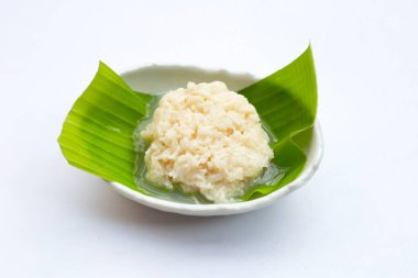 Tayland tatlısı mayalanmış yapışkan pirinç