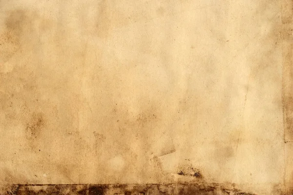 Starý Hnědý Papír Grunge Pozadí Abstraktní Tekutá Kávová Barva Textury — Stock fotografie