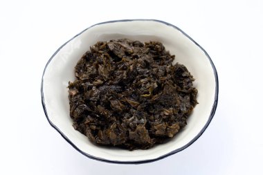 Mantarlı Yeşil Hardal Turşusu