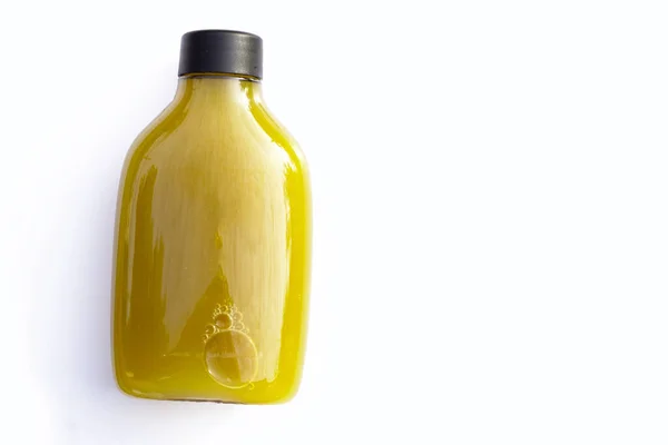 Пляшка Свіжого Стиснутого Цукрового Тростинного Соку — стокове фото