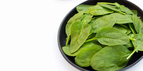 Spinach Leaves Extremely Nutrient Rich Vegetable — Stock Photo, Image