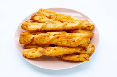 Beyaz arkaplanda Ekmek Çubukları