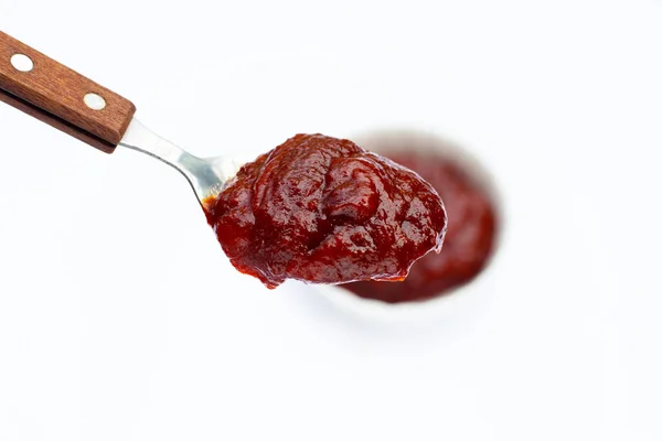 Kořeněná Omáčka Gochujang Tradiční Korejská Papriková Pasta — Stock fotografie