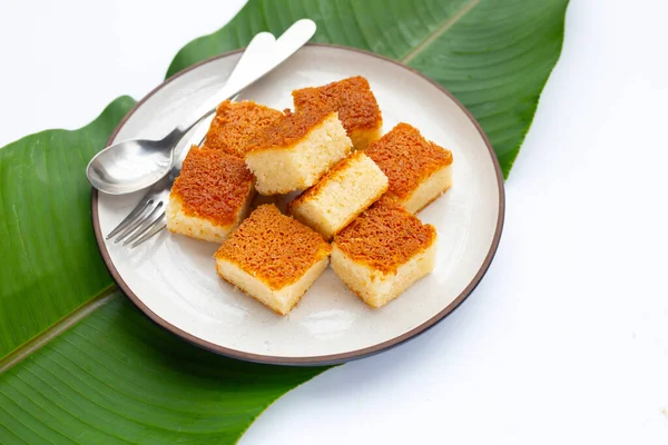 Salie Grob Thai Coconut Cake —  Fotos de Stock