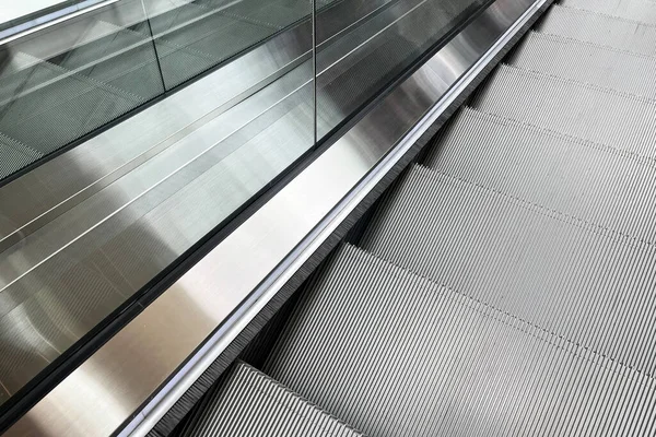 Escalator in shopping mall or building