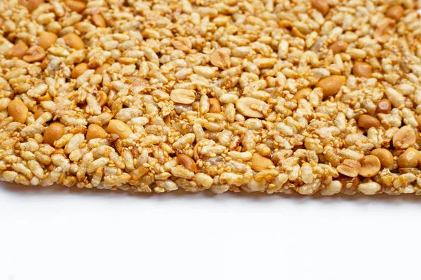 Krayasart Thai Crispy Rice Peanut Sesame Cereal — kuvapankkivalokuva