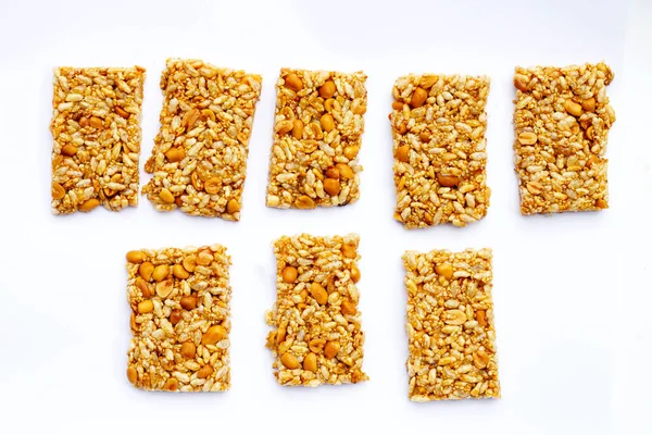 Krayasart Thai Crispy Rice Peanut Sesame Cereal Bar — 스톡 사진