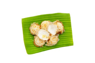 Khanom Krok, Tayland hindistan cevizi sütü tatlısı. Hindistan cevizli pirinç krepi.
