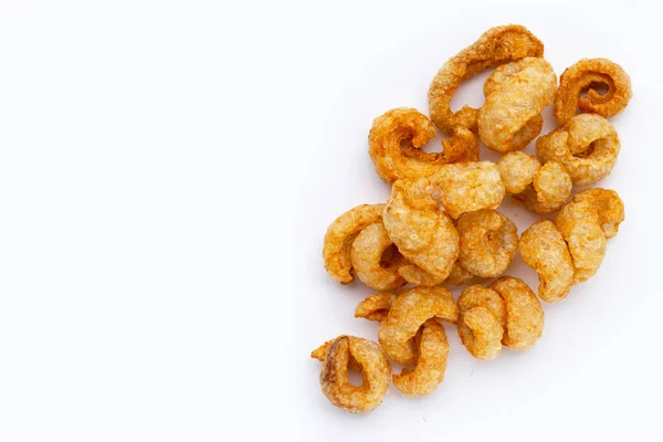 Crispy Pork Rinds Pork Snack — Stock Photo, Image