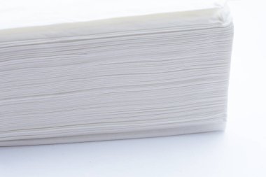 Beyaz arka planda yüz dokusu.