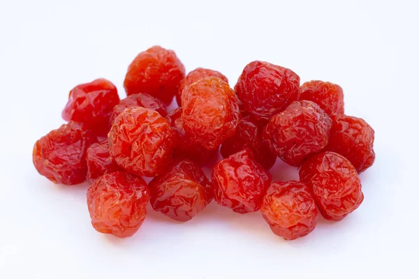 Dried Red Plums Candied Dried Fruit — Stok fotoğraf