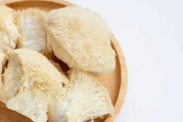 Fresh Rare Lion Mane Mushroom — Foto de Stock