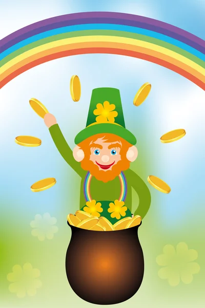 Card for Saint Patrick's Day — Stock Vector