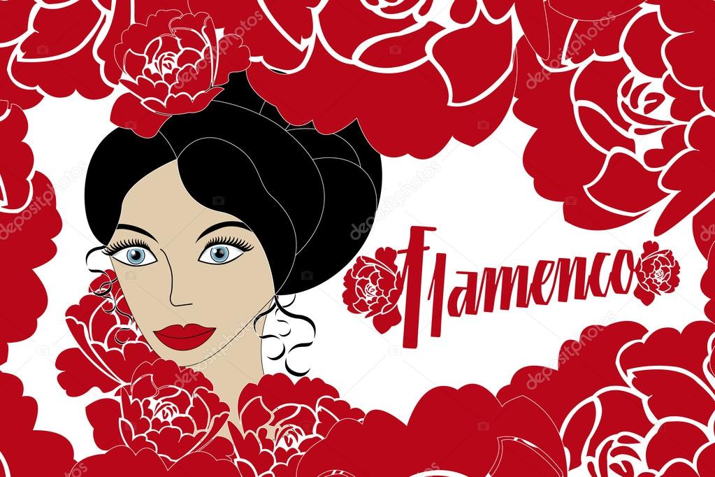 Vintage poster Flamenco