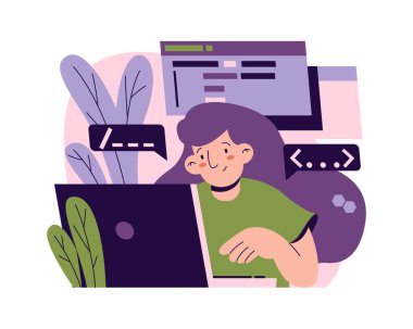 Kadınların yazılım geliştirme çalışma süreci