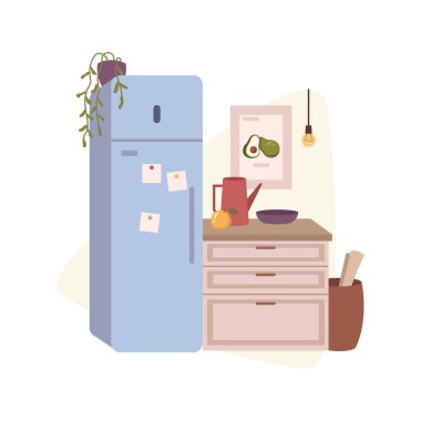 Mutfak iç mobilya ve cihazları ayarlandı