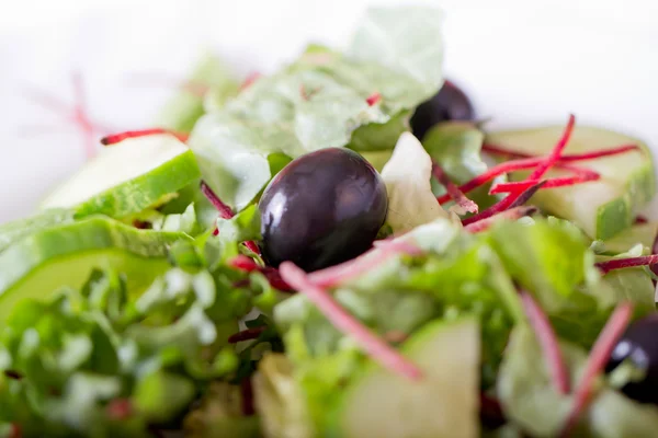 Salade van mozzarella — Stockfoto