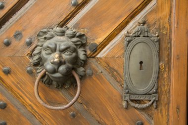 Antik şark kapı tokmağı