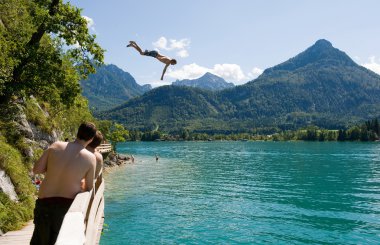Wolfgangsee dalış