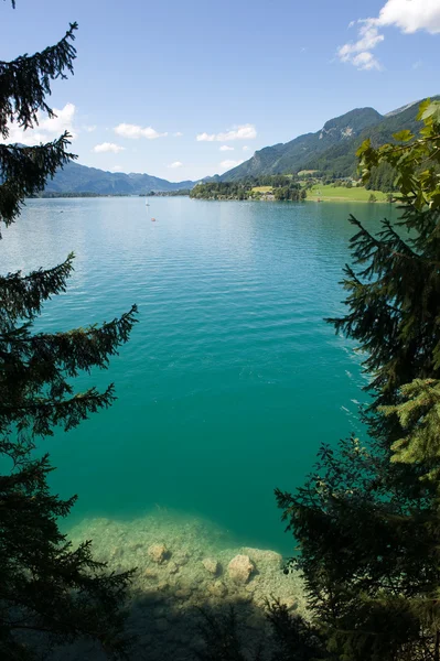 Wolfgangsee i Österrike — Stockfoto