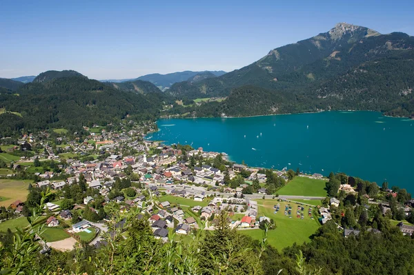 Wolfgangsee in Österreich — Stockfoto